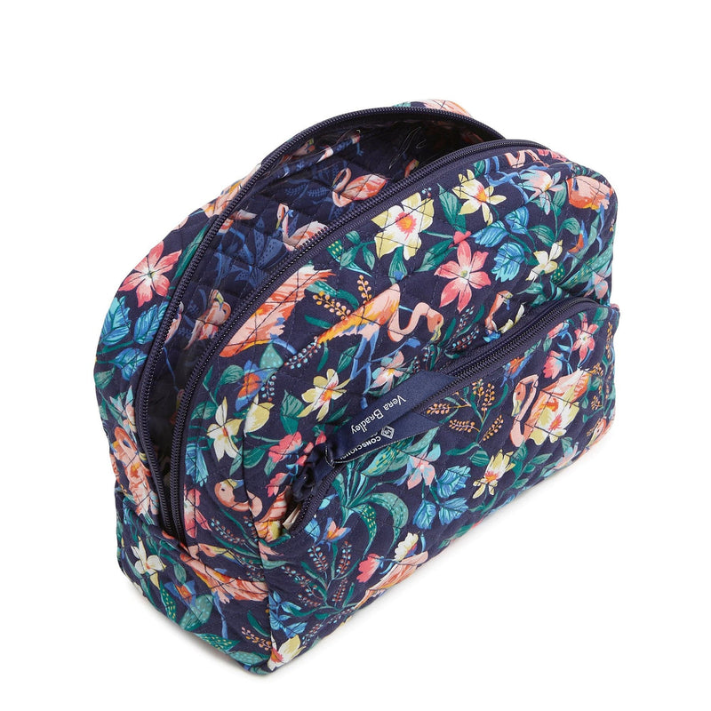 Vera Bradley Large Cosmetic Case in Recycled Cotton