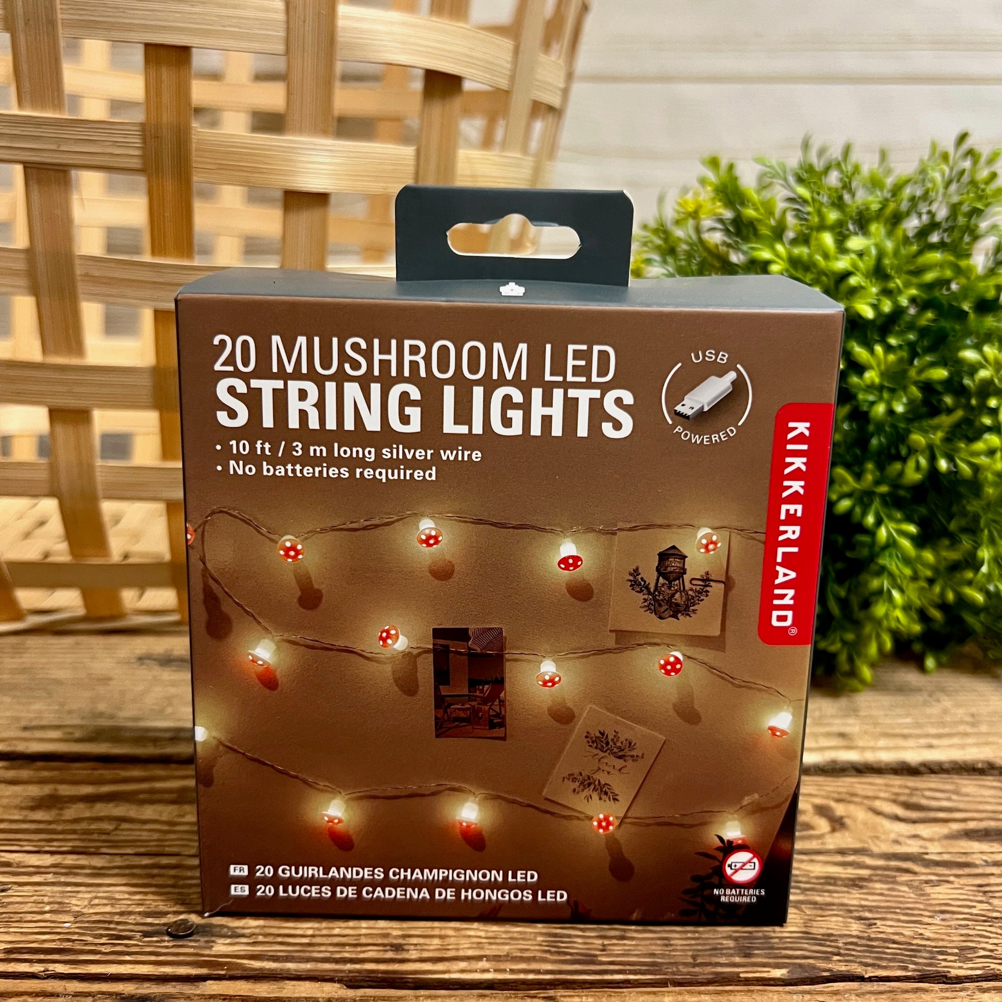 Mushroom LED String Lights – Apothecary Gift Shop