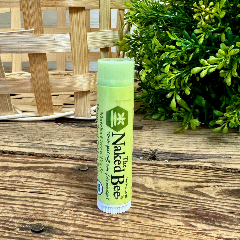 Matcha Green Tea & Hemp Seed Oil Organic Lip Balm