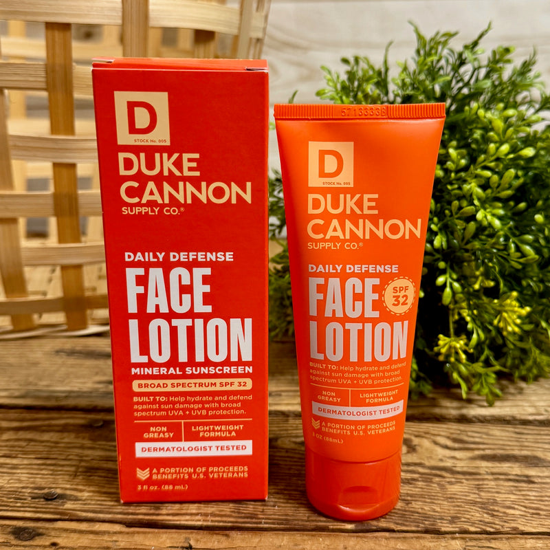Duke Canon Face Lotion