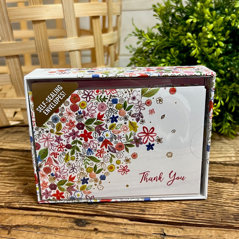 Thank You Floral Daydream Notecards