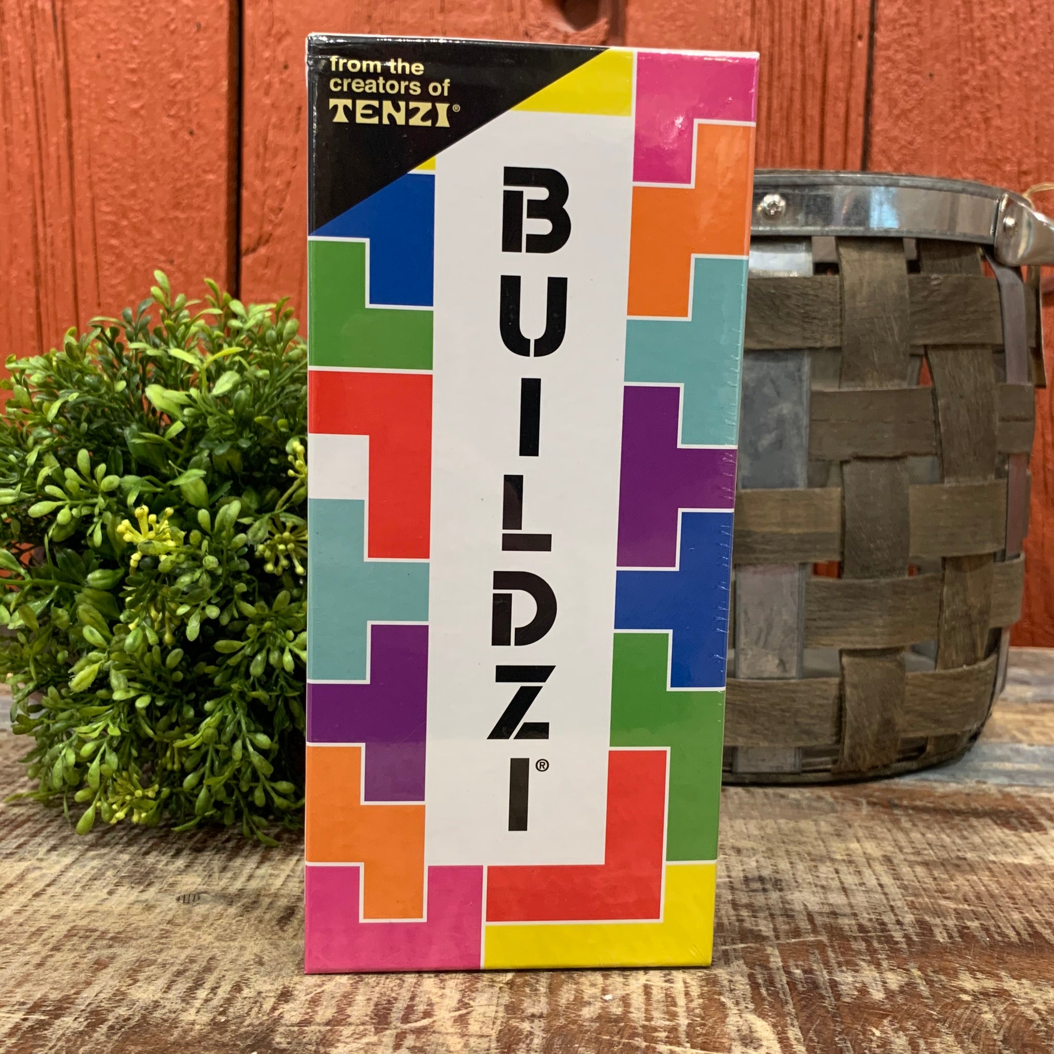 BUILDZI by TENZI - The Fast Stacking Building Block Game for The