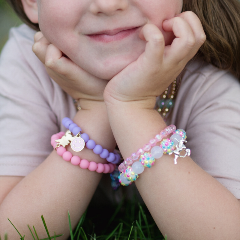Pastel Soft Touch Kids Bracelets