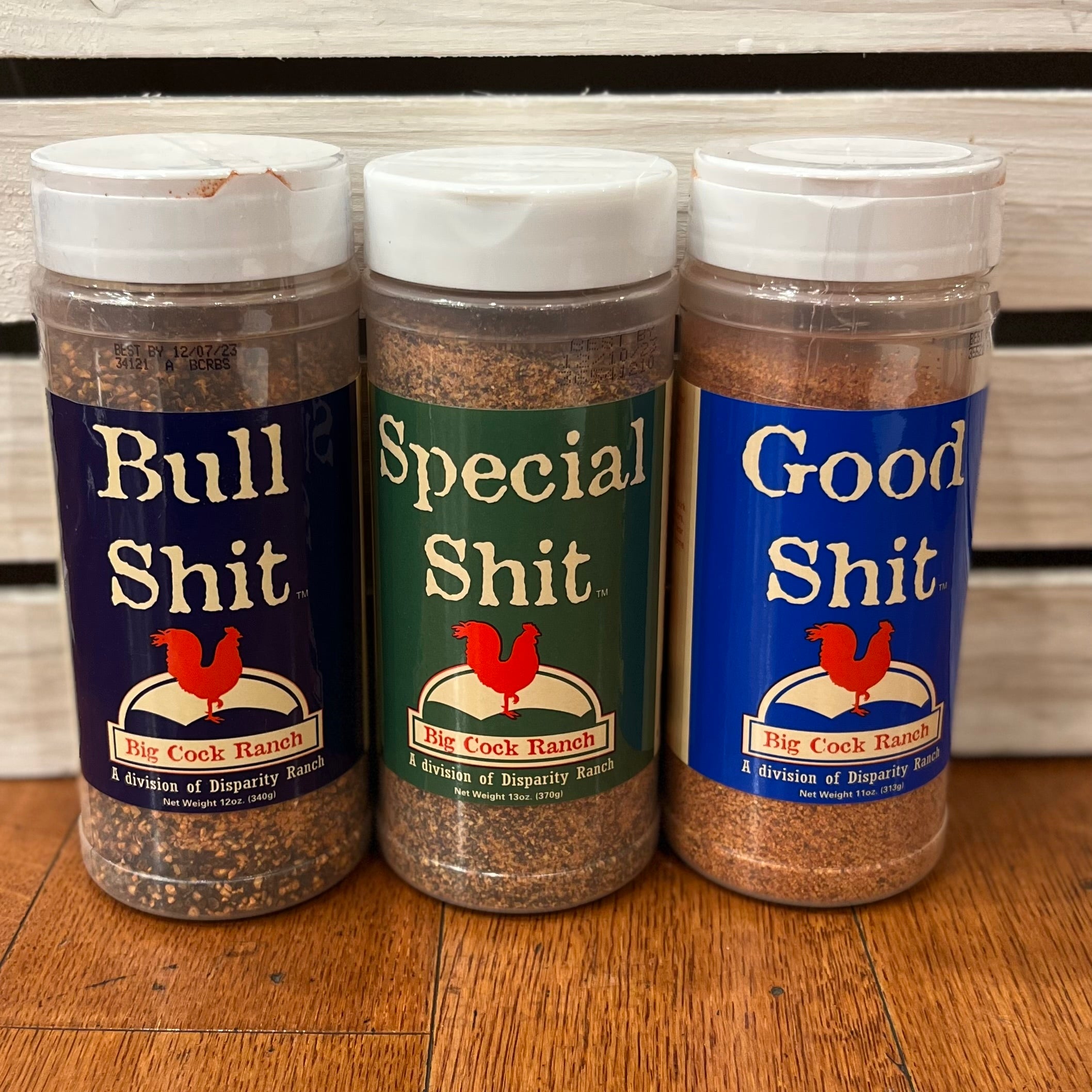  Big Cock Ranch All-Purpose Premium Seasoning Special Shit,  Bull Shit, and Good Shit : Grocery & Gourmet Food