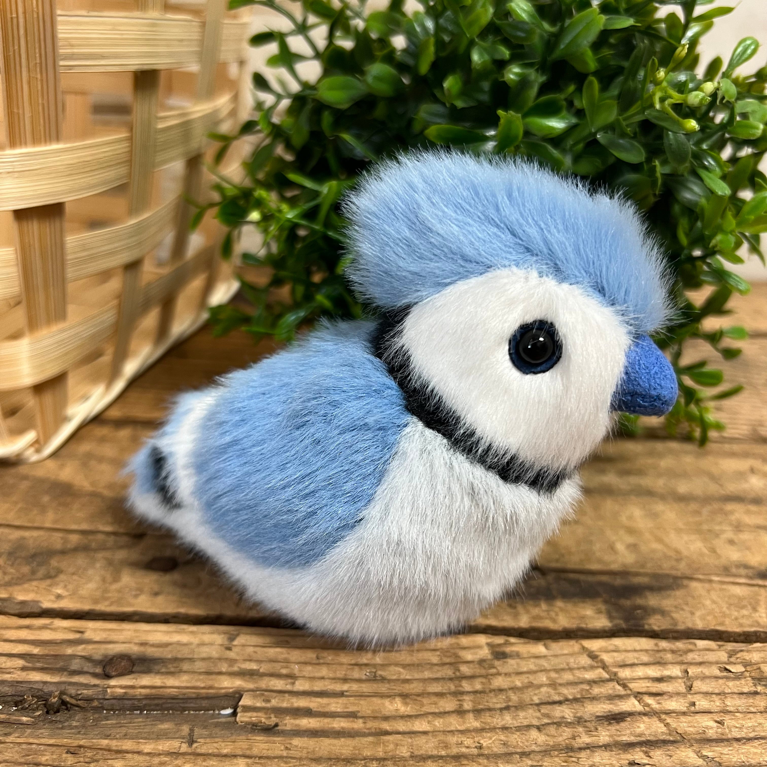 Jellycat Birdling Blue Jay Plush Soft Tiny Stuffed Bird