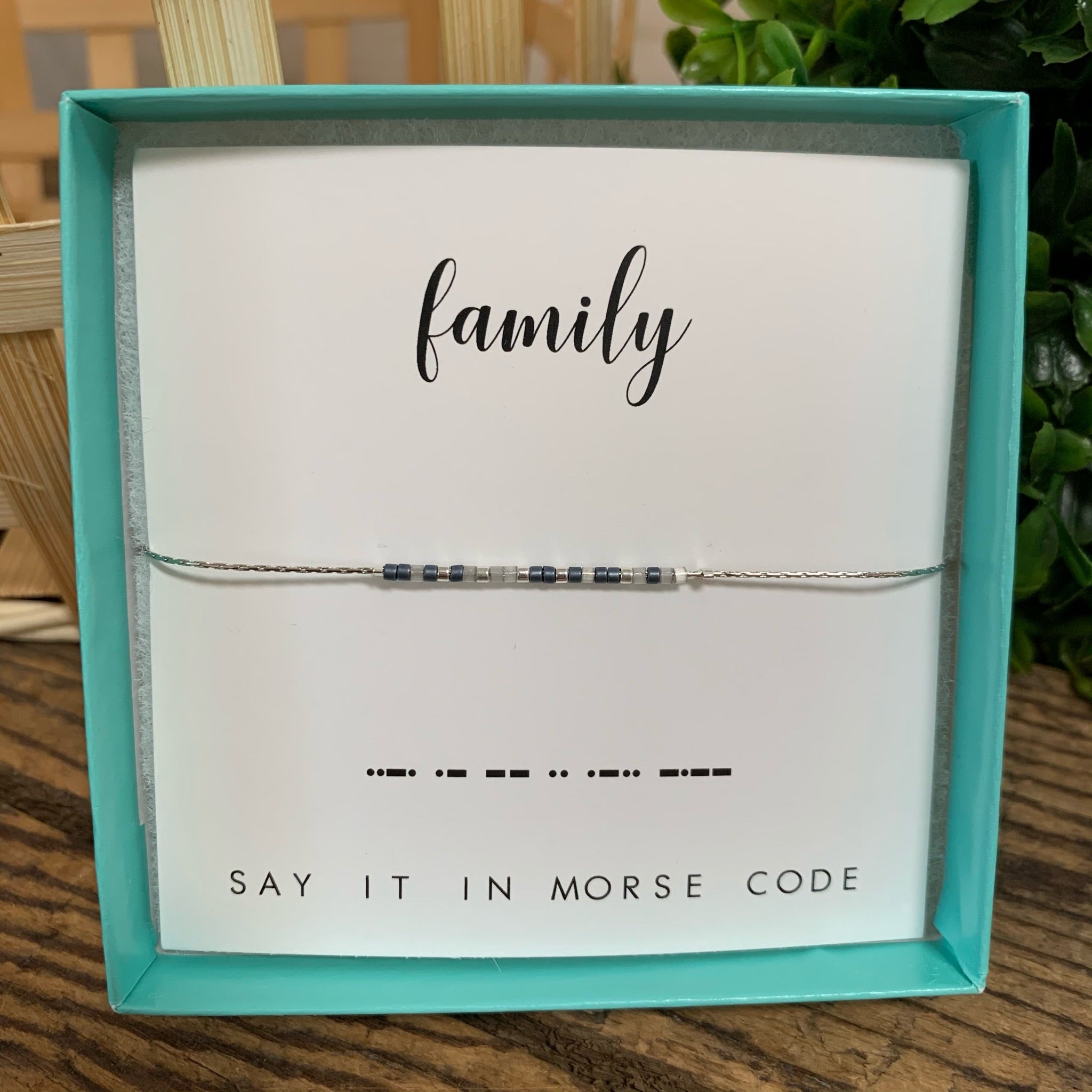 Family Morse Code Bracelet – Apothecary Gift Shop