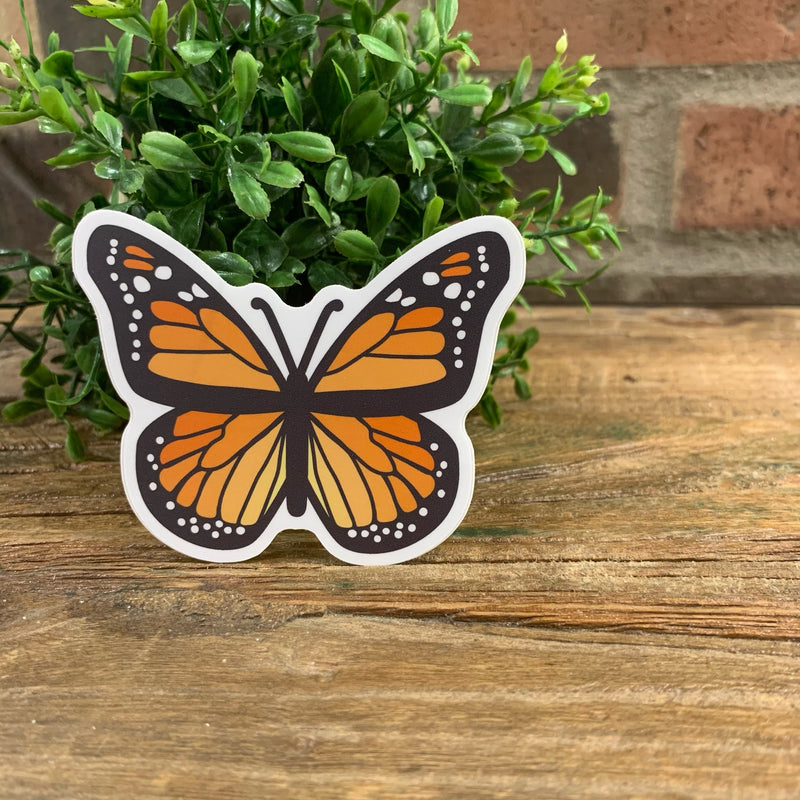 Monarch Butterfly Sticker