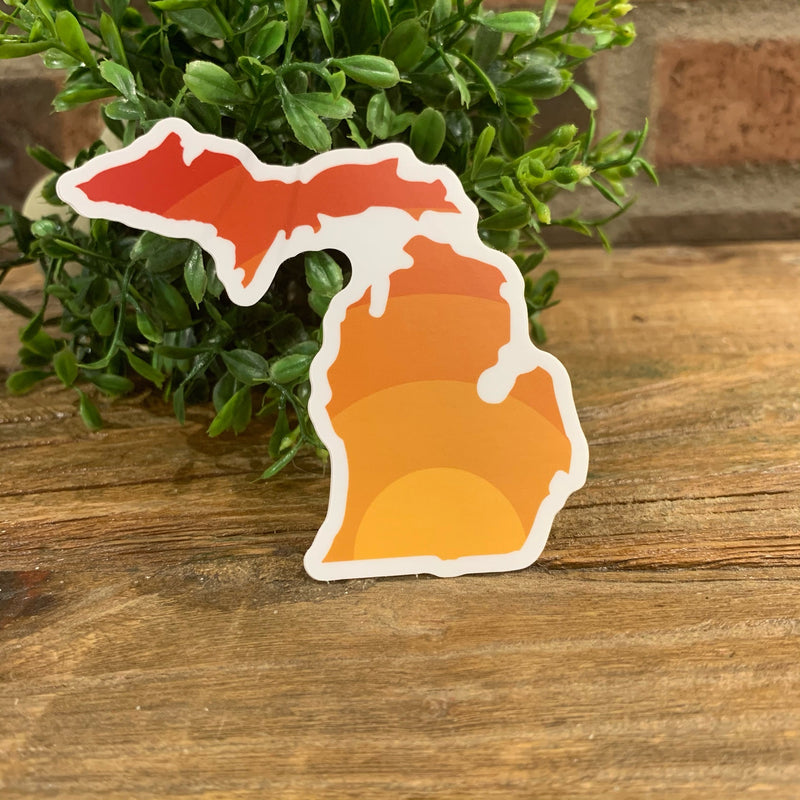Michigan Sunrise Sticker