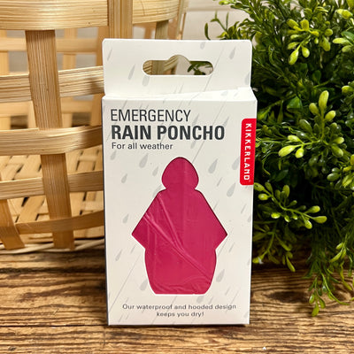 Emergency Rain Ponchos
