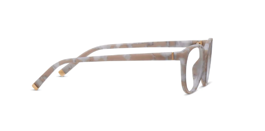 Peepers Eyeglass Canyon in Tan Marble