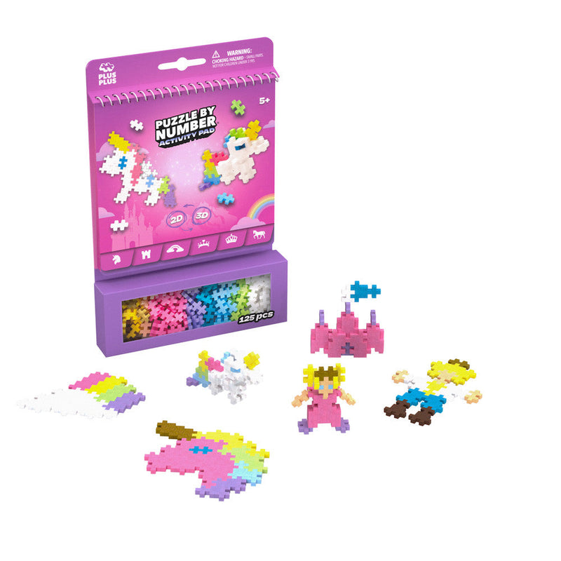 Puzzle By Numbers Plus Plus Activity Pads