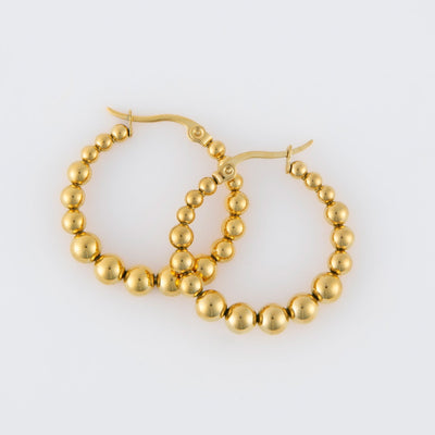 Bubble Hoop Waterproof Earrings