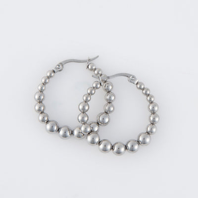 Bubble Hoop Waterproof Earrings