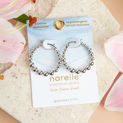 Bubble Hoop Waterproof Earrings