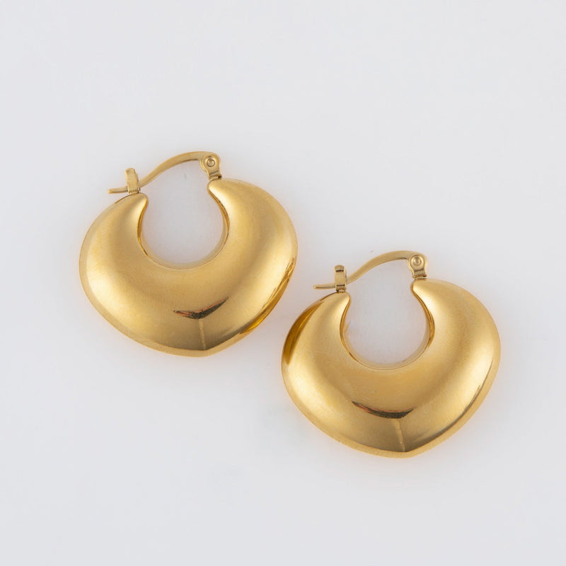 Geometric Hoop Narelle Earrings