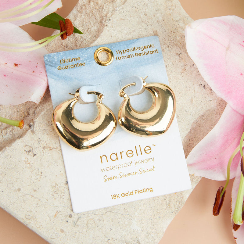 Geometric Hoop Earrings