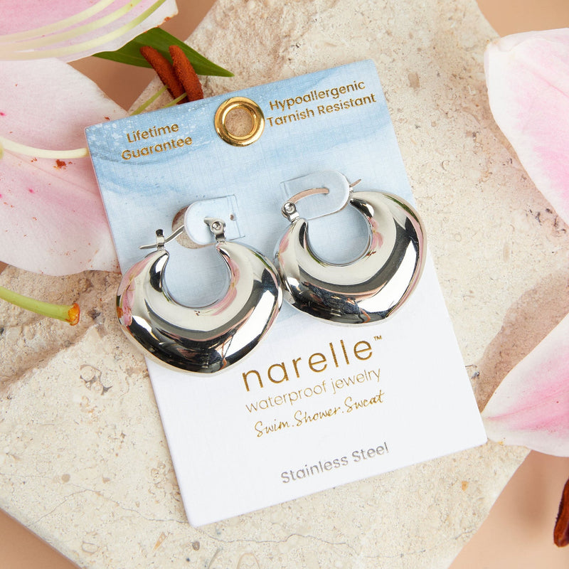 Geometric Hoop Narelle Earrings