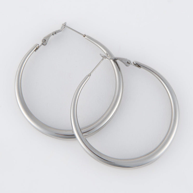 Vintage Chunky Hoop Earrings