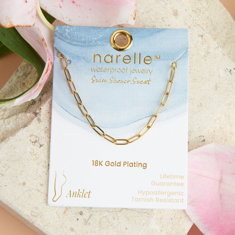 Paperclip Anklet