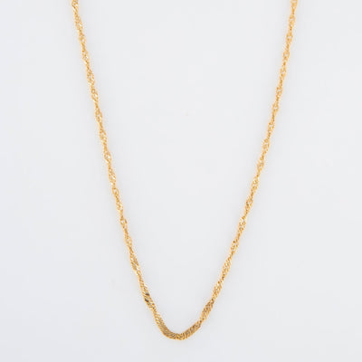 Twisted Chain Necklaces