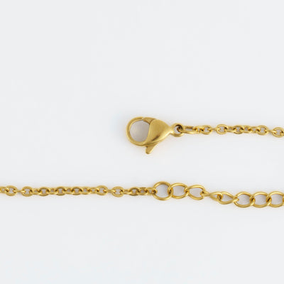 Disk Chain Necklaces