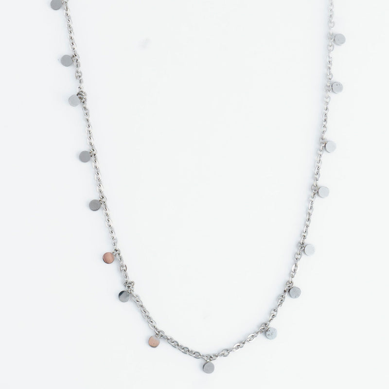 Disk Chain Necklaces