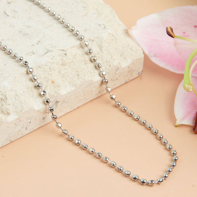 Clip Ball Chain Necklaces