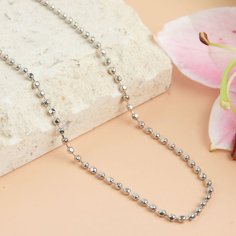 Clip Ball Chain Necklaces