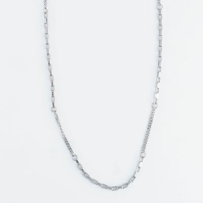 Mixed Paper Clip Chain Necklaces