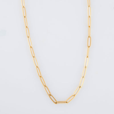Paper Clip Chain Narelle Necklaces