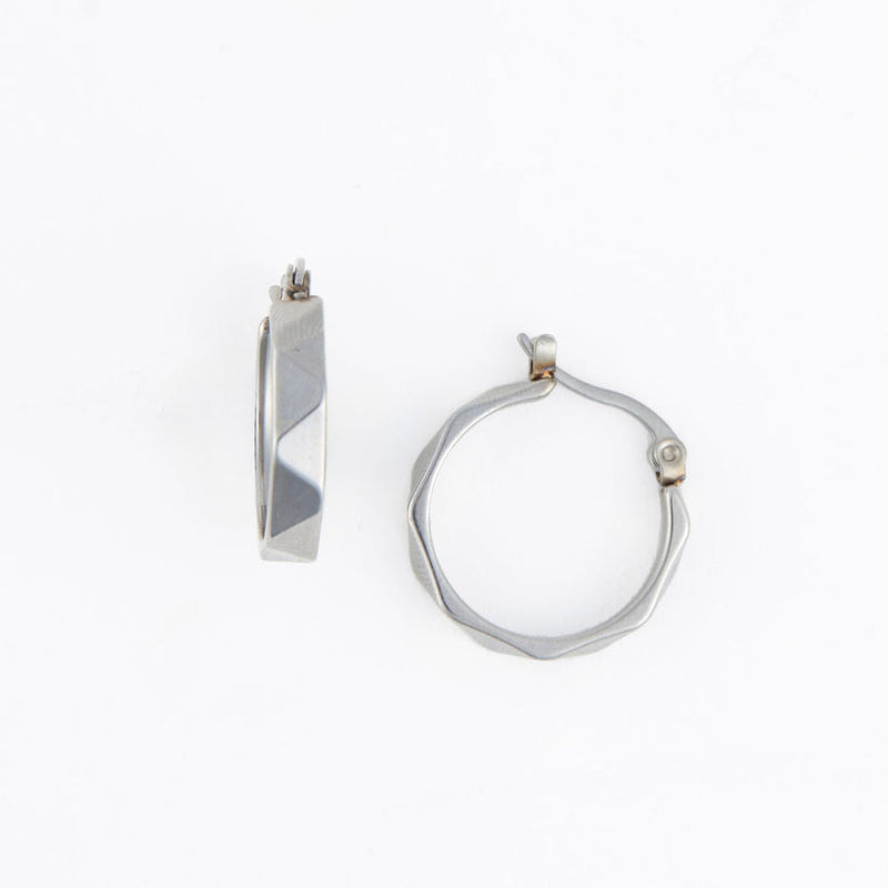 Geometric Hoop Earrings