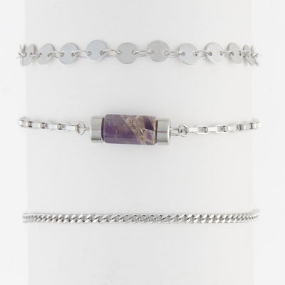 Genuine Stone Bracelet Sets