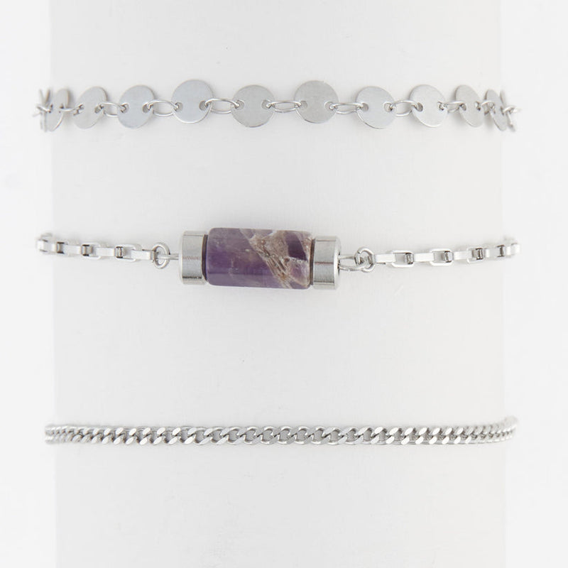 Genuine Stone Bracelet Sets