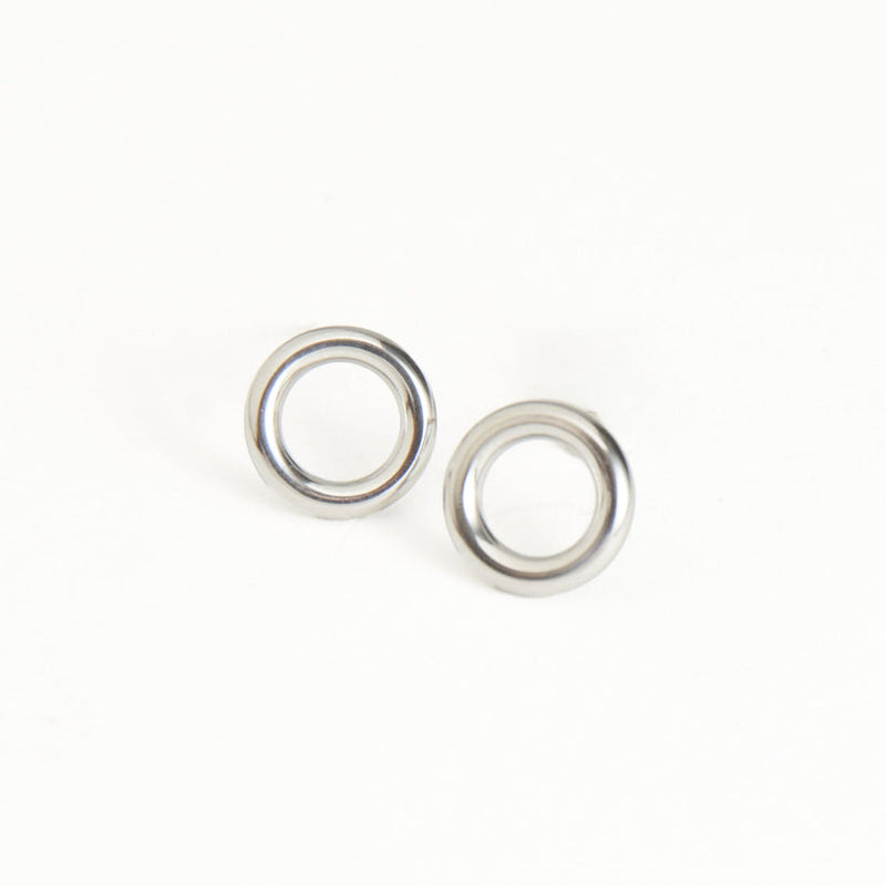 Circle Stud Earrings