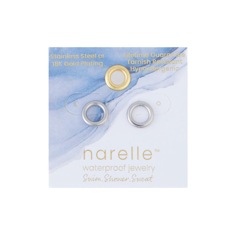 Circle Stud Earrings