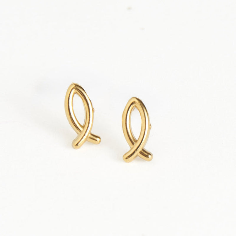 Ichthys Stud Earrings