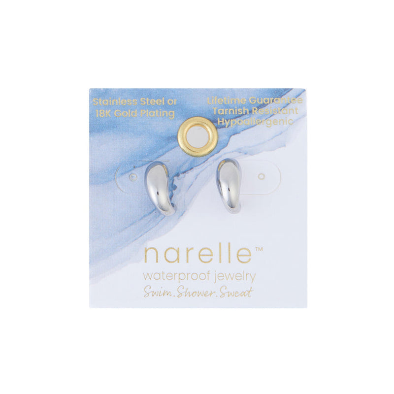 Half Loop Hoop Earrings