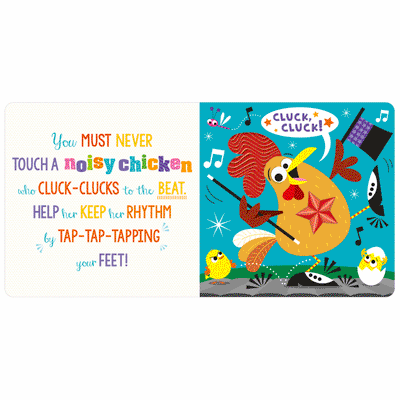 Never Touch A Noisy Chicken Book