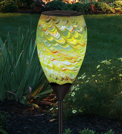 Murano Glass Solar Garden Stakes