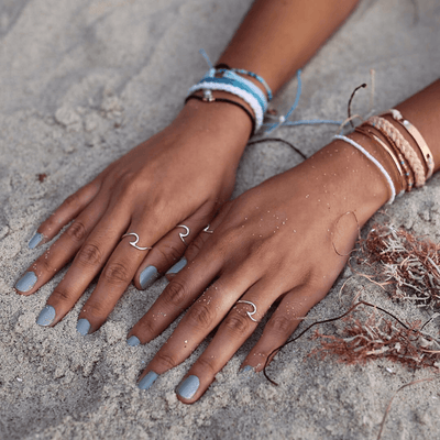 Pura Vida Wave Ring