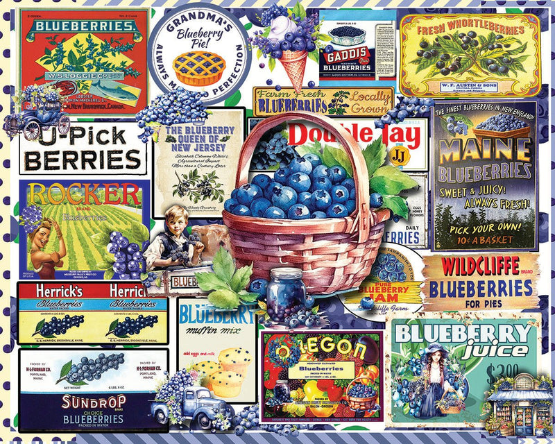 Blueberries Puzzle – Apothecary Gift Shop