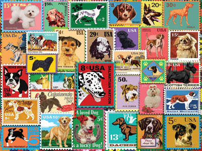 Dog Stamps Puzzle