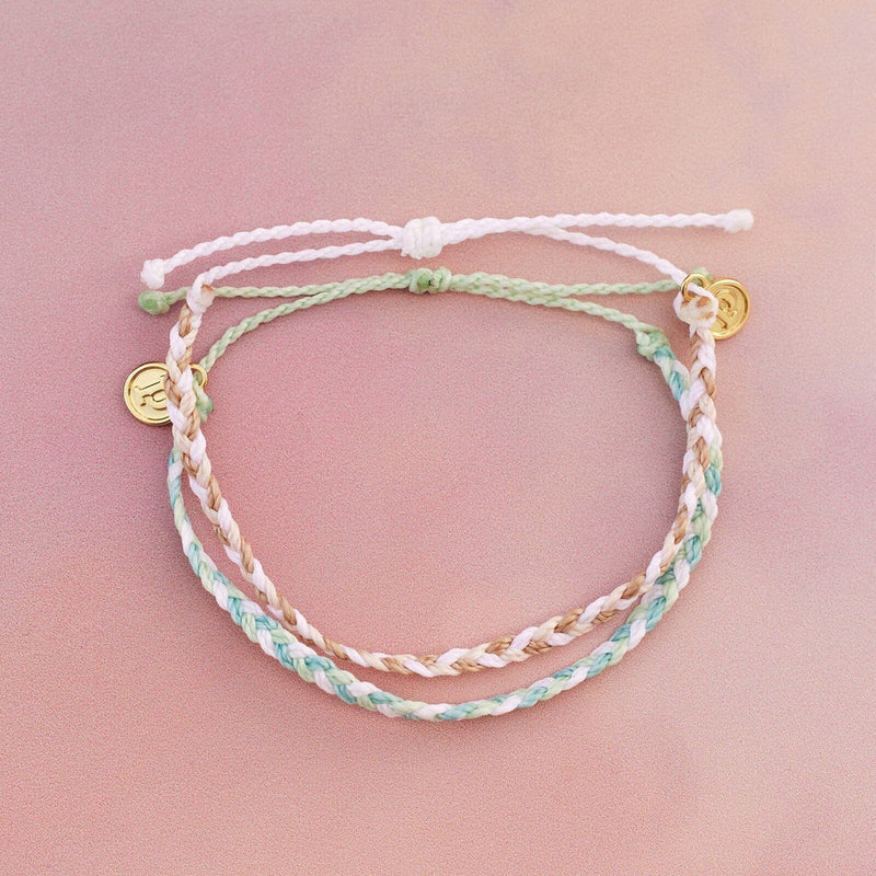 Multi Mini Braided Pura Vida Bracelets - Apothecary Gift Shop