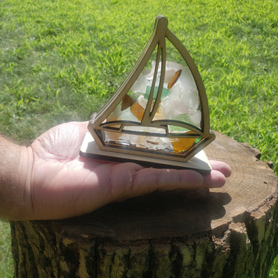 Sailboat Shadow Box