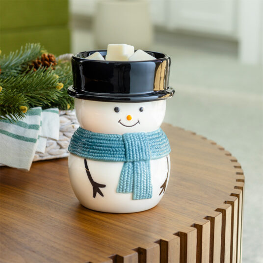 Snowy Candle Warmer