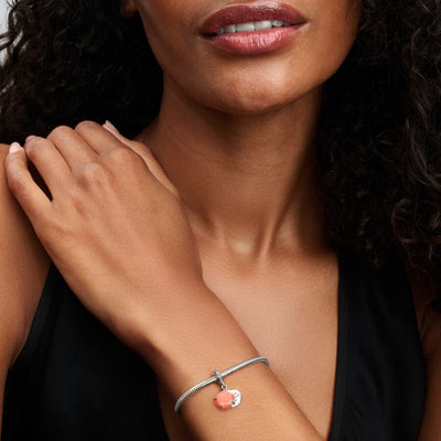 Coral Shell Pandora Dangle Charm