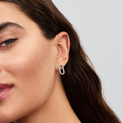 Openable Stud Pandora Earrings