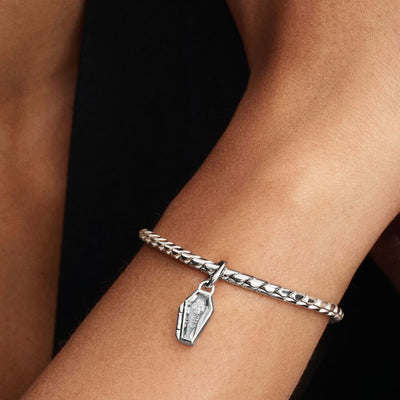 Glow In The Dark Openable Coffin Pandora Charm