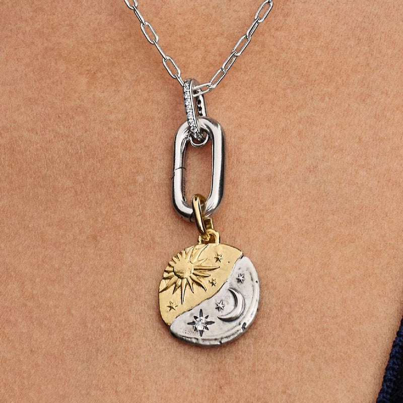 Sun & Moon Pandora Dangle Charm