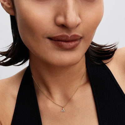 Butterfly Gold Pandora Necklace